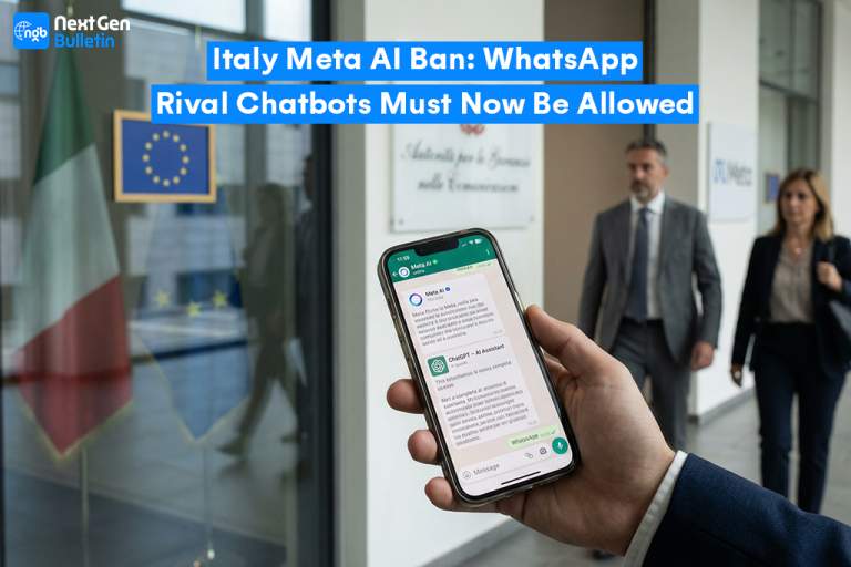 Italy Meta AI Ban: WhatsApp Rival Chatbots Must Now Be Allowed